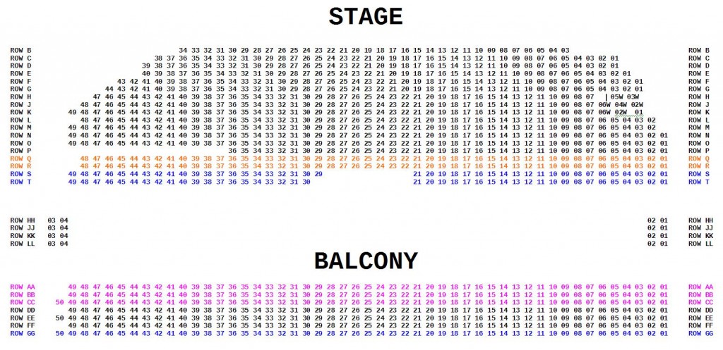seating chart - wwwpage