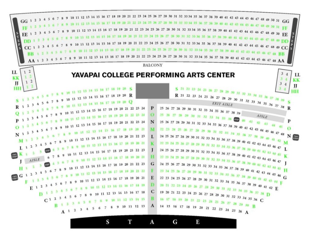 Seating Chart — Yavapai Symphony Association