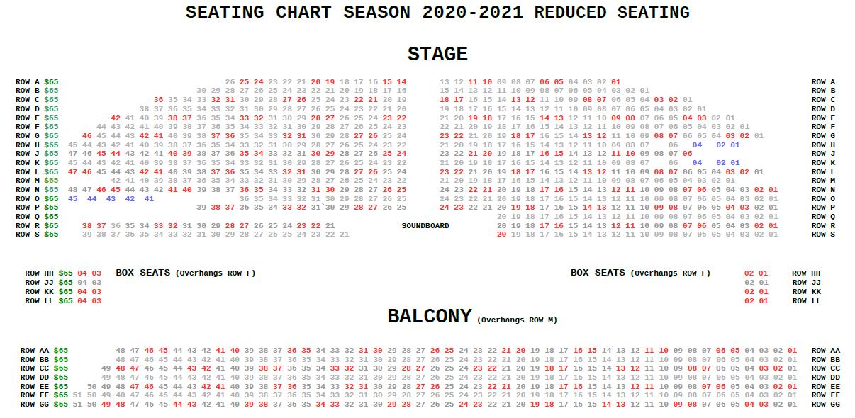 Yaamava Theatre Seating Chart